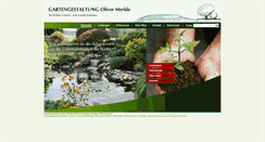 Desktop Screenshot of garten-merkle.de
